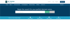 Desktop Screenshot of pcvision.name